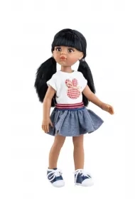 CUDOWNA HISZPAŃSKA LALKA PAOLA REINA 32 CM 04684