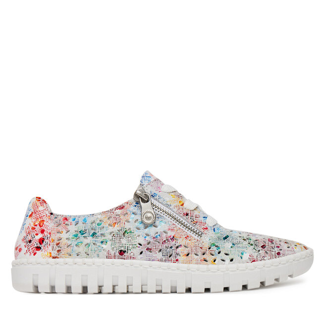 Sneakersy Rieker M2306-90 Biały