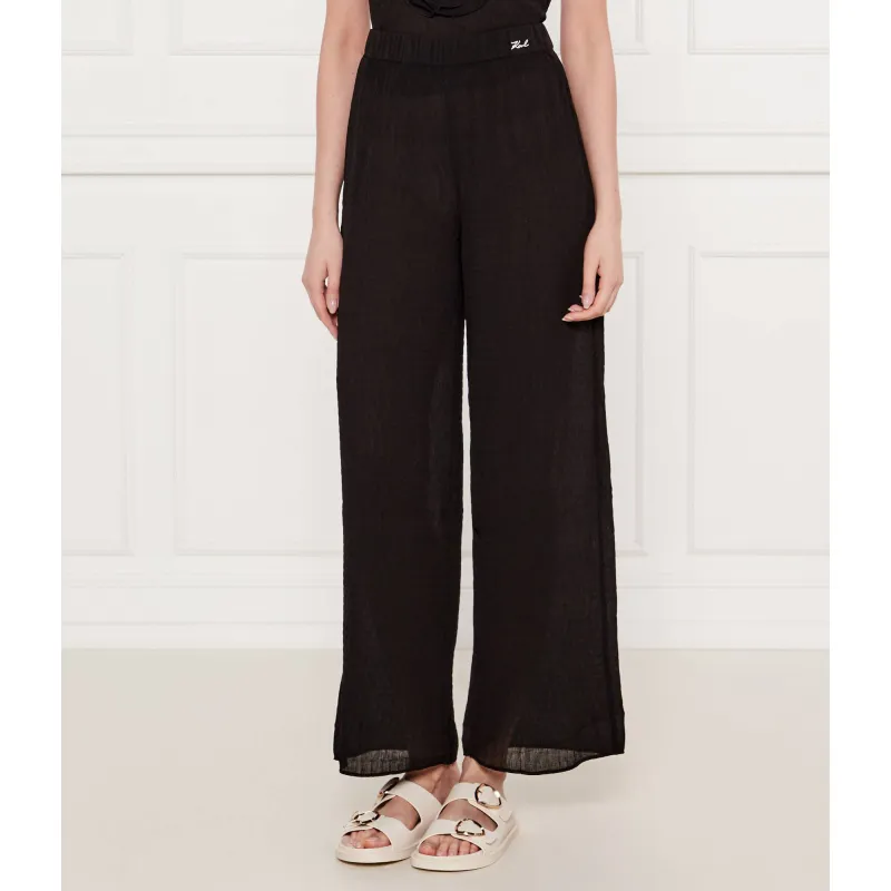 Karl Lagerfeld Spodnie | flare fit