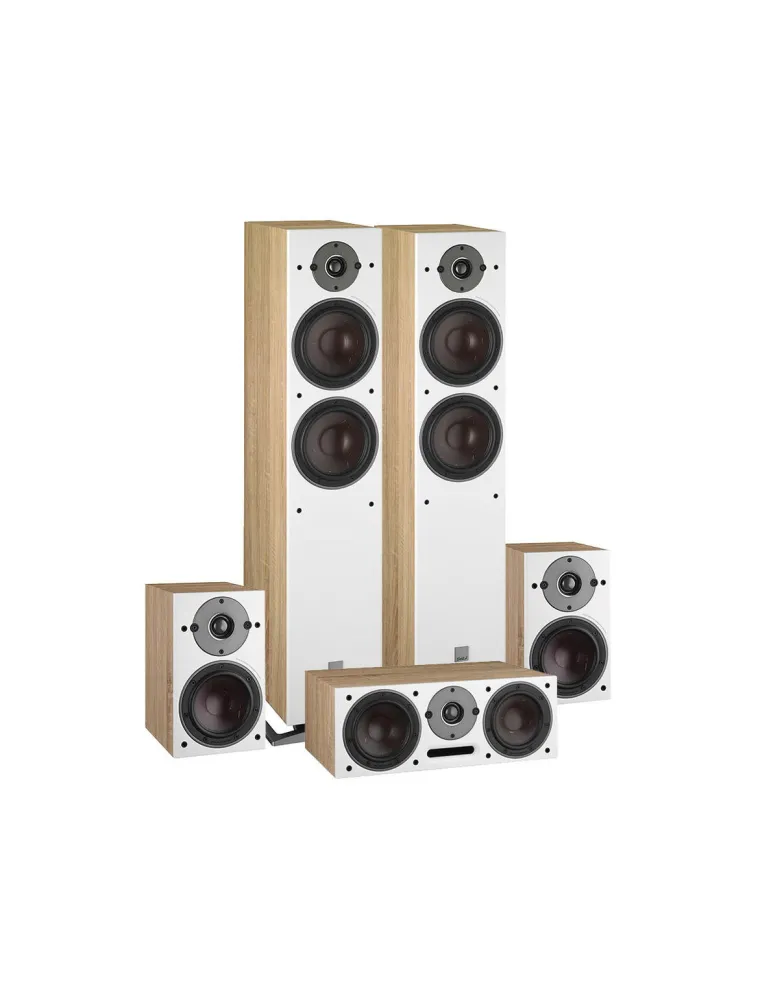 Dali Oberon 7/1/VOKAL — Zestaw kina domowego z kolumnami podłogowymi, Kolor: Walnut