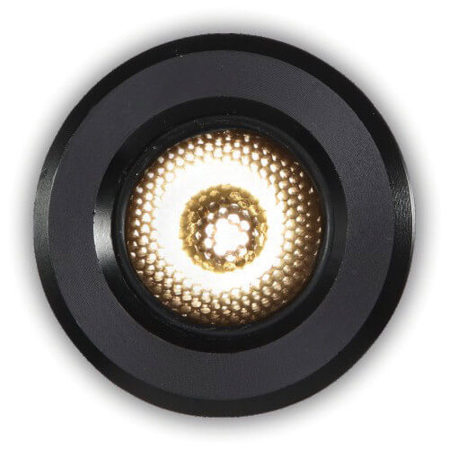 Lampa wpuszczana do łazienki POINT 200501103 LED 3W 3000K IP44 czarny