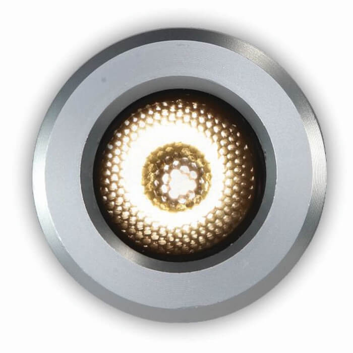 Sufitowy wpust POINT 200501201 LED 3W 4000K IP44 do łazienki srebrny