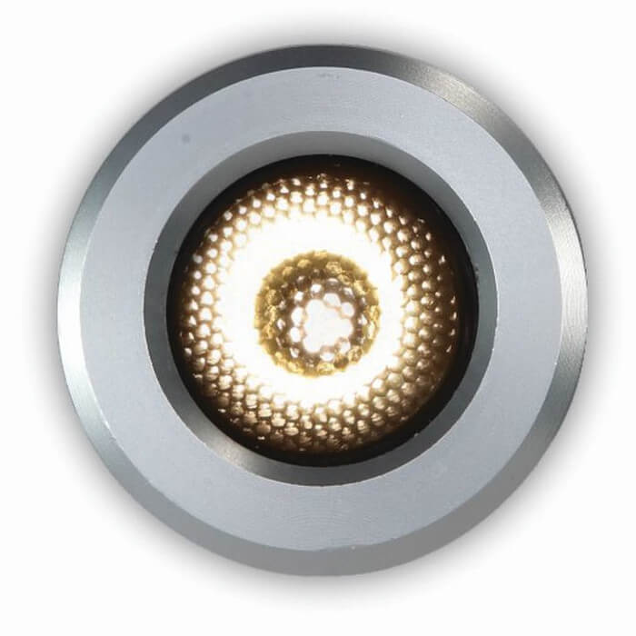 Okrągły wpust do łazienki POINT 200501301 LED 3W 6000K IP44 srebrny