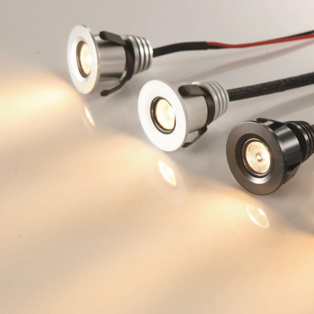 Okrągłe oczko sufitowe POINT 2880A1301 LED 1W 6000K srebrne
