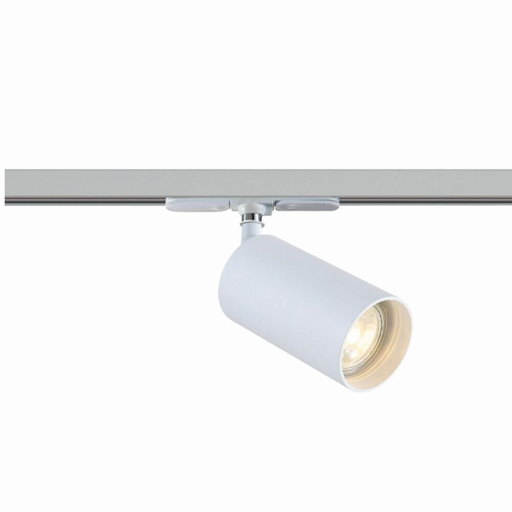 Szynowa lampa sufitowa 1-fazowa STALA 701001002 metalowa tubka biała
