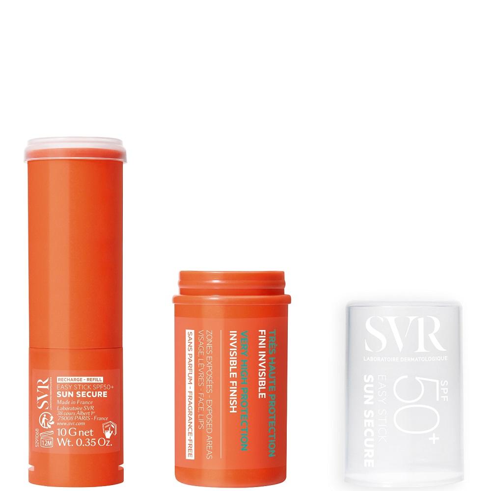 SVR Sun Secure Easy Stick Transparentny sztyft przeciwsłoneczny SPF50+ Refill