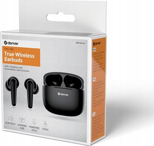 Denver TWE-48B Earbud Czarne
