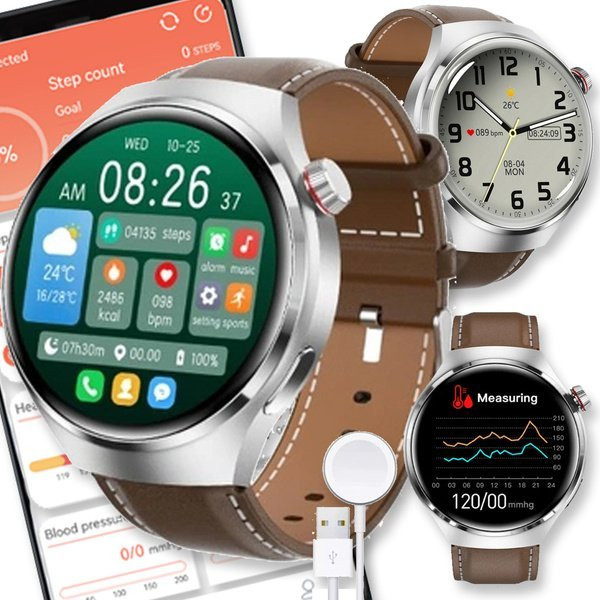 Active Band SMARTWATCH ZEGAREK SMARTBAND MENU POLSKIE DAMSKI ROZMOWY MĘSKI SMART WATCH WATCH 4 PRO