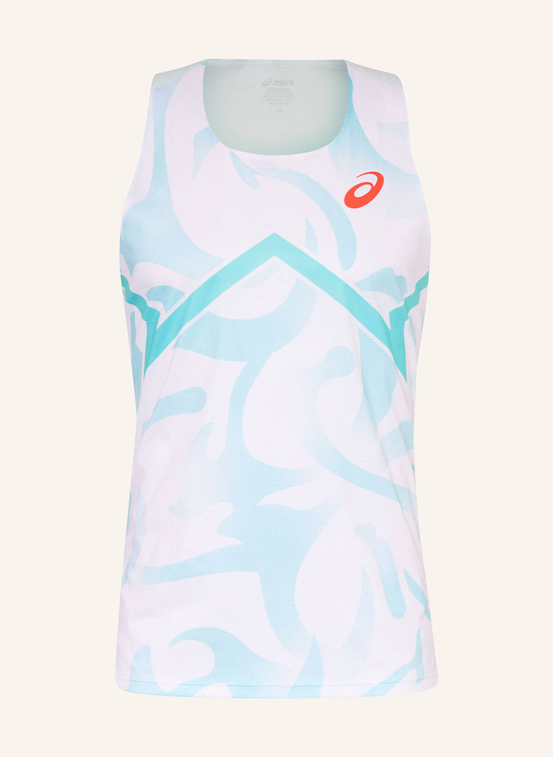 Asics Top Do Biegania Light Knit Singlet weiss