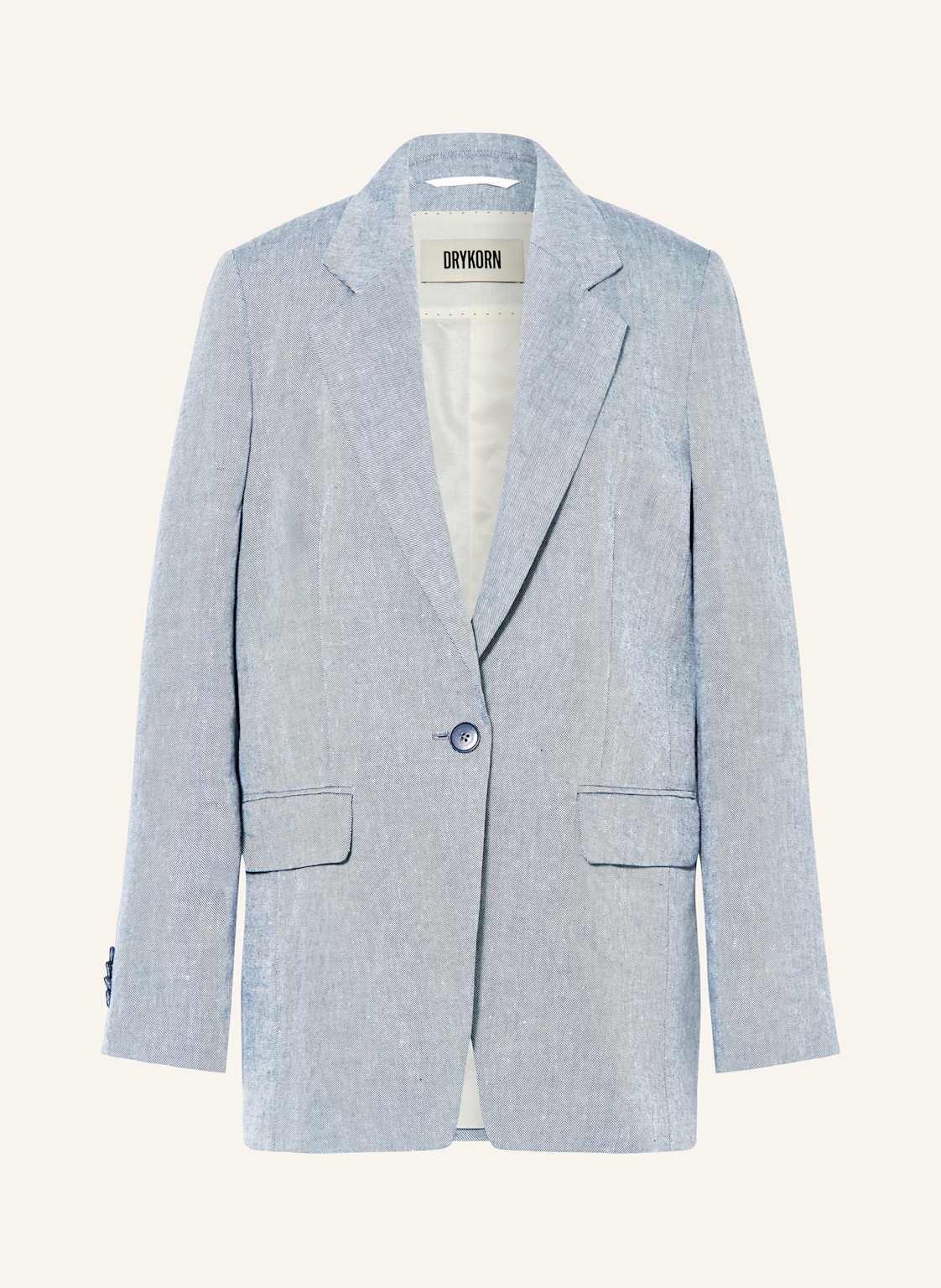 Drykorn Blezer Glendale Z Lnem blau