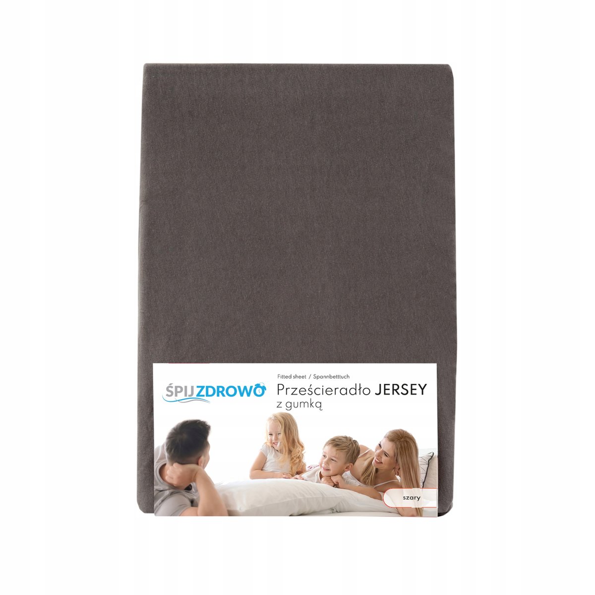 Prześcieradło JERSEY 100% bawełna z gumką 180x200