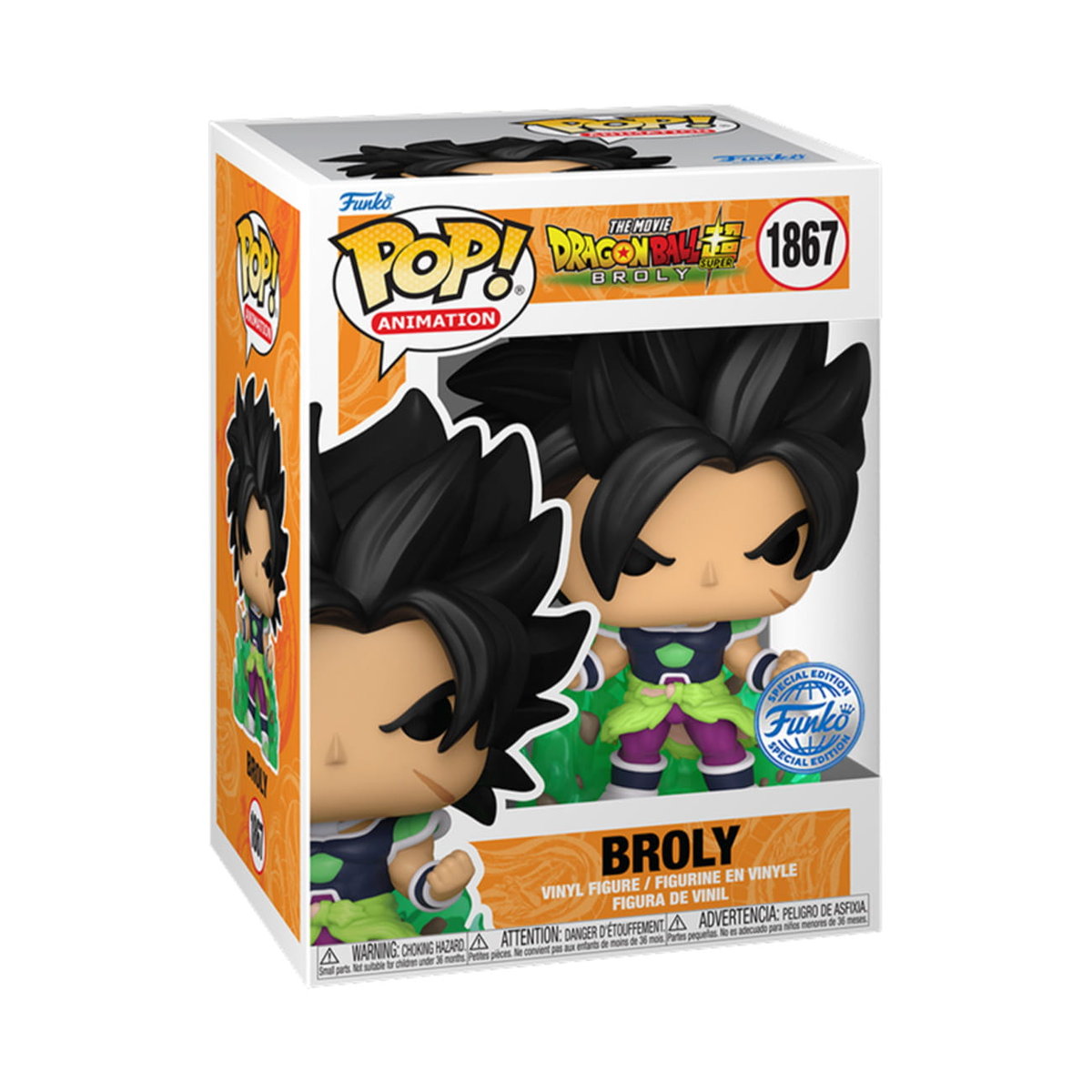Funko POP! - Broly 1867 - DRAGON BALL SUPER