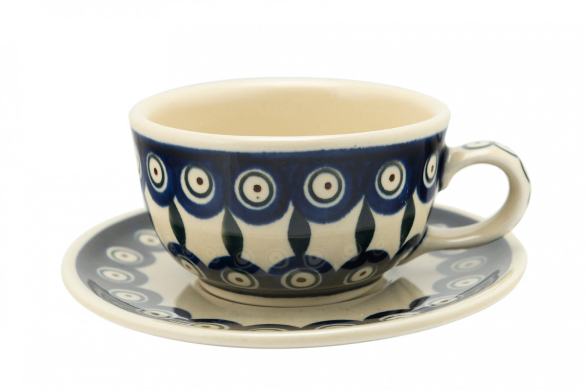 Filiżanka z bolesławca oryginalny wzór klasyczny