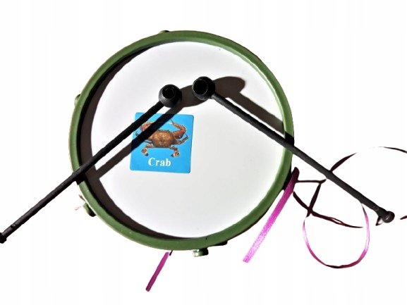 Ręczny bęben perkusyjny bęben muzyczny edukacja zabawka dla dzieci