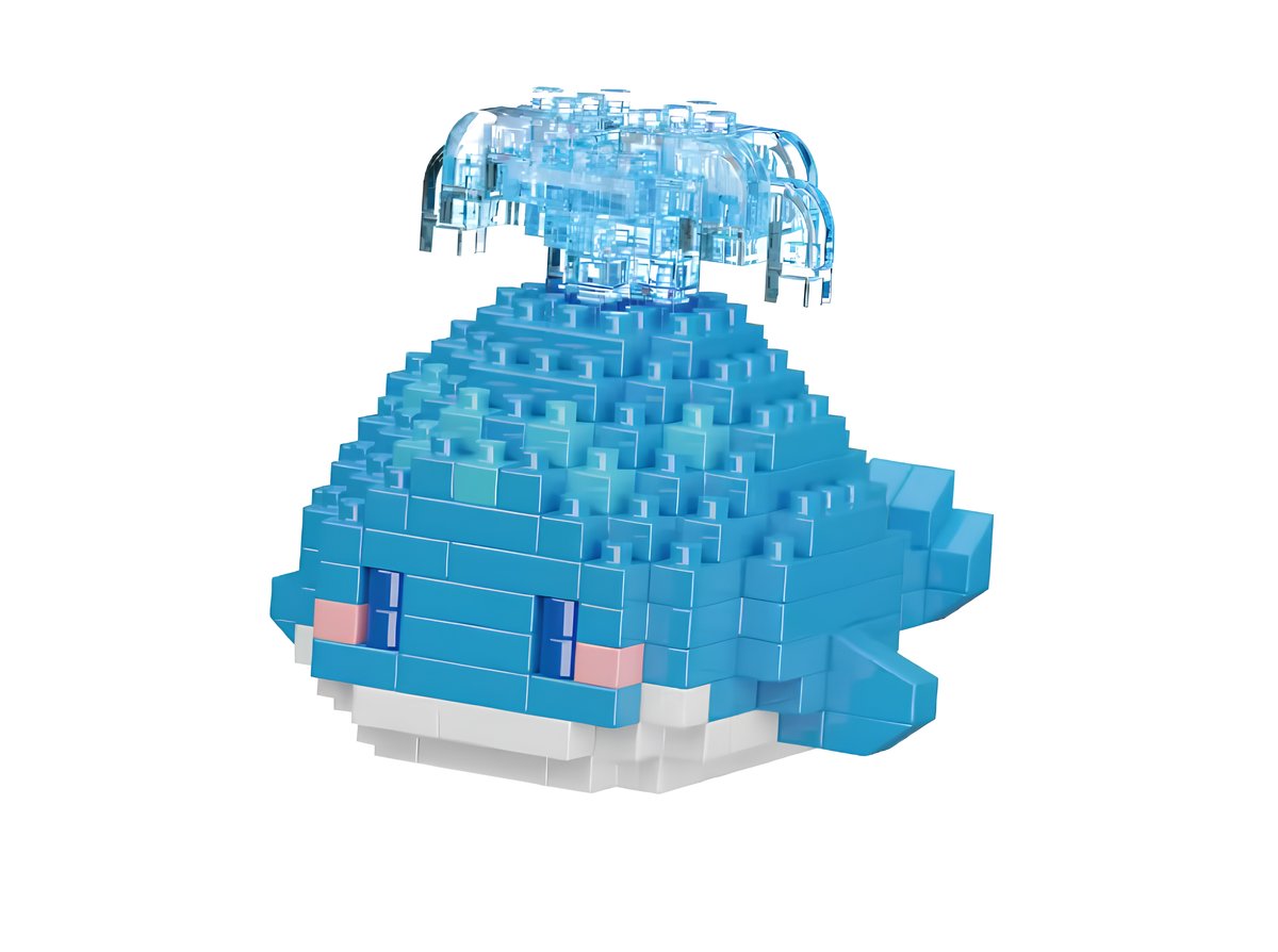 KLOCKI KONSTRUKCYJNE WIELORYB PREZENT NA URODZINY DLA CHŁOPCA DZIEWCZYNKI