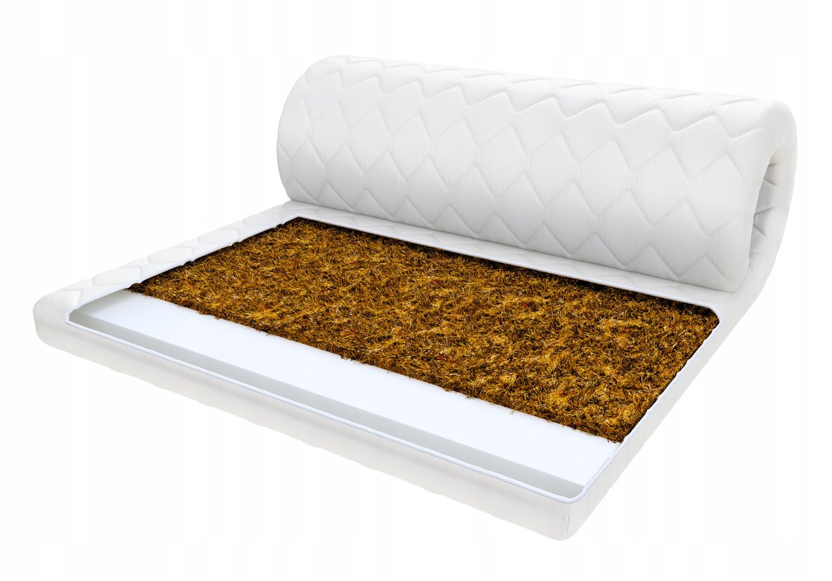 Materac Nawierzchniowy 80x180 kokos Topper 4cm