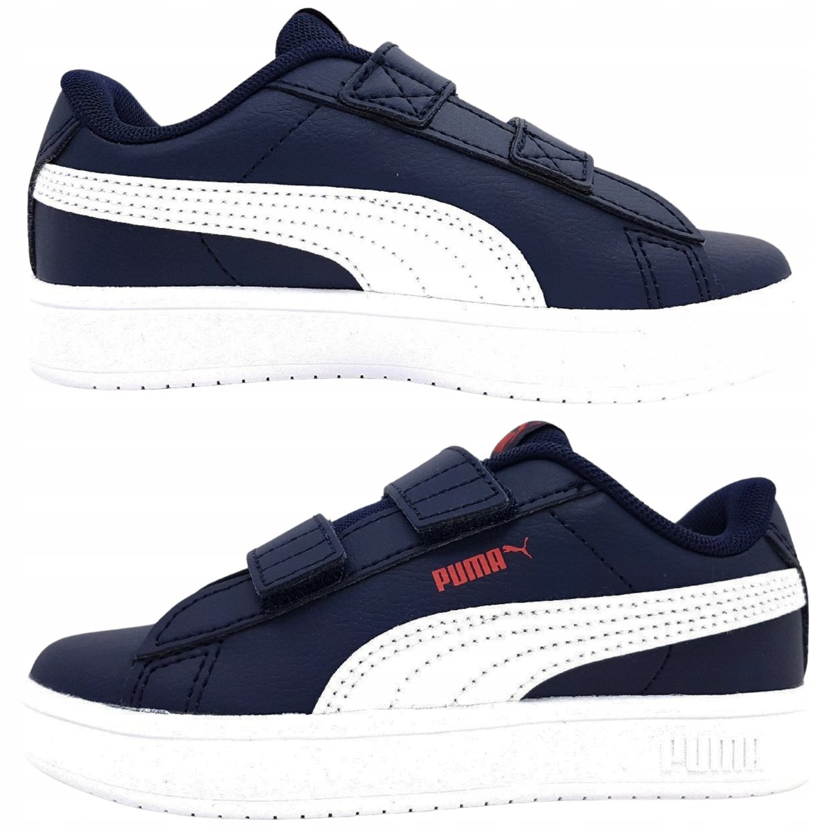 BUTY DZIECIĘCE SPORTOWE PUMA NA RZEPY LEKKIE TRAMPKI DLA DZIECKA R 28,5