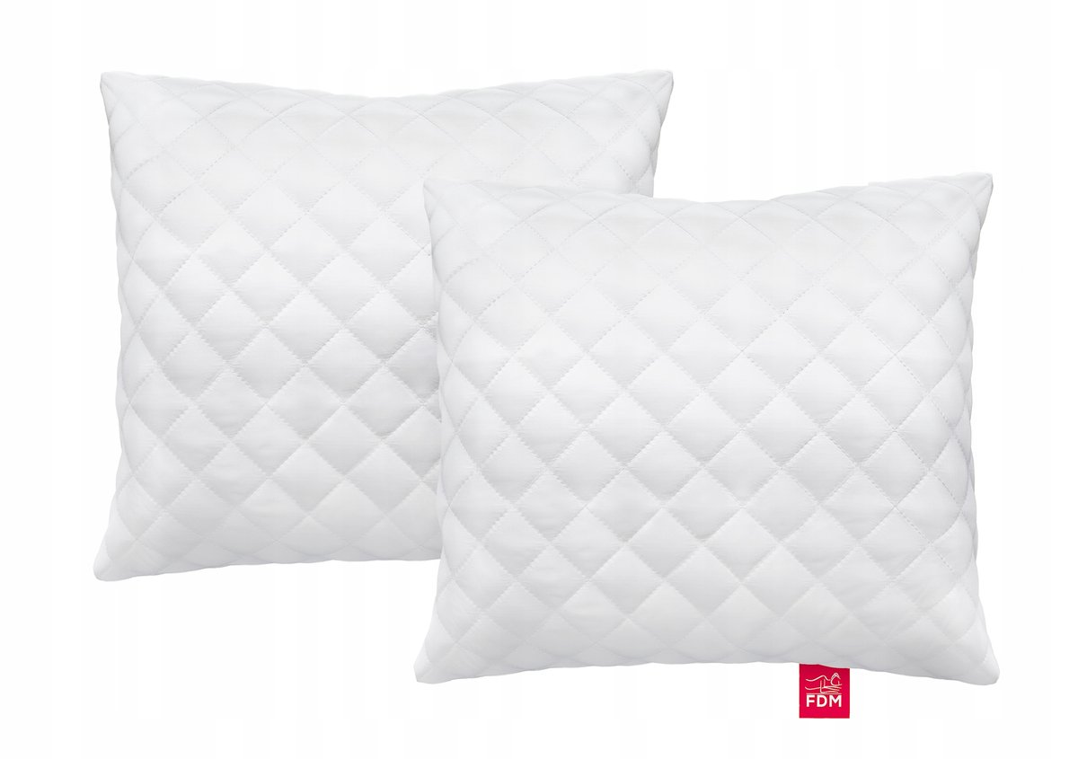 2x Poduszka ZOE 70x80 Puszysta wygodna zamek Polska komplet