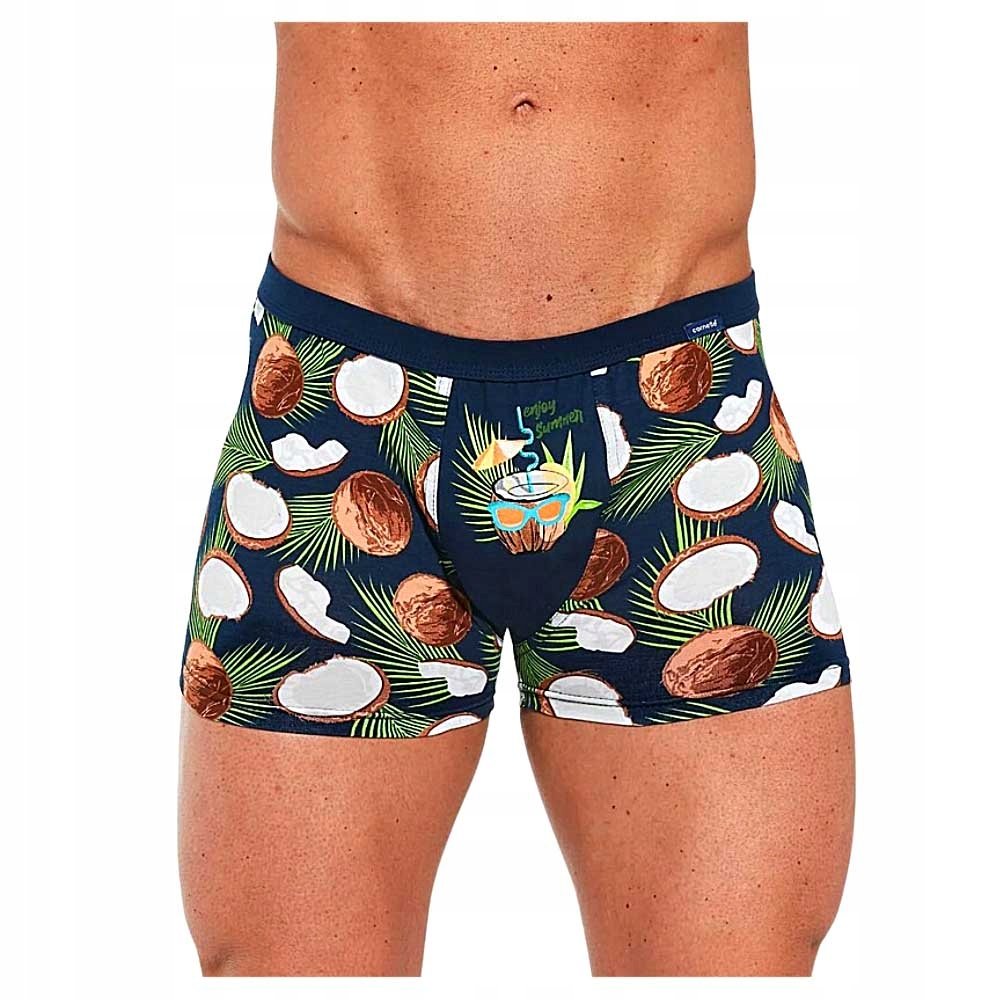 Bokserki męskie CORNETTE 280/218 COCONUT obcisłe, L