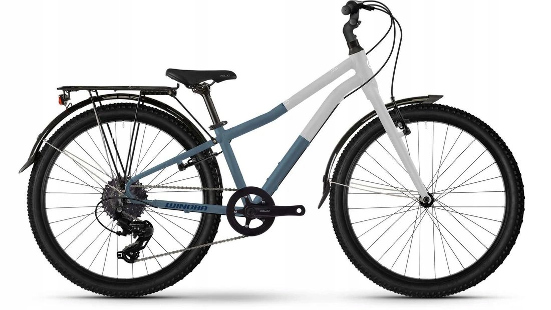 Rower Juniorski * WINORA CHICA 24 7s * Koła 24