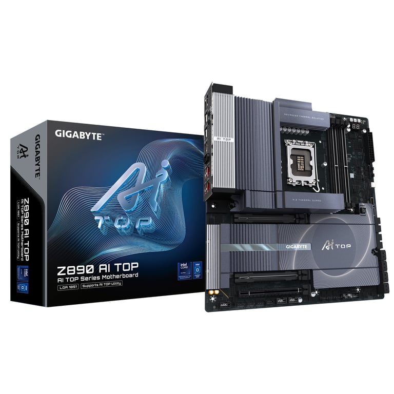 GIGABYTE Z890 AI TOP płyta główna Intel Z890 LGA 1851 (Socket V1) Rozszerzone ATX Z890 AI TOP