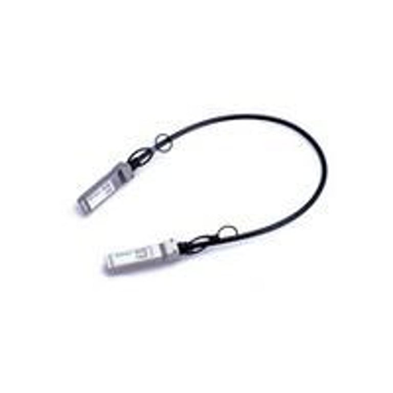 Lanview MO-UACC-DAC-SFP10-0.5M kabel InfiniBand / światłowodowy 0,5 m SFP+ Czarny MO-UACC-DAC-SFP10-0.5M