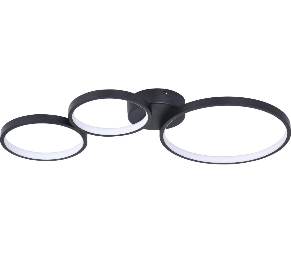 LED Plafon FLAMENCO LED/33W/230V 4000K czarny