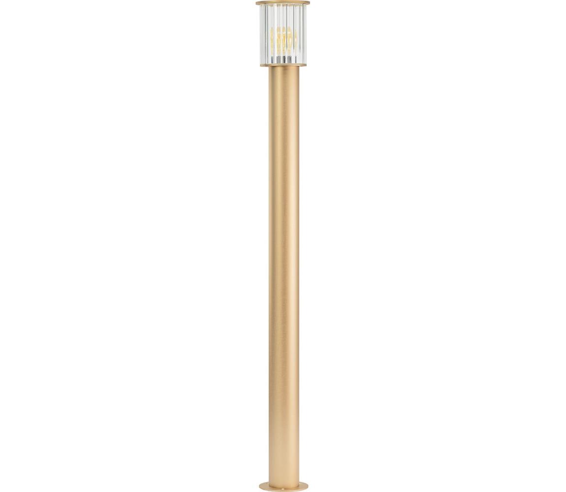 Argon 8754 - Lampa zewnętrzna NORFOLK 1xE27/15W/230V IP44 124cm złoty