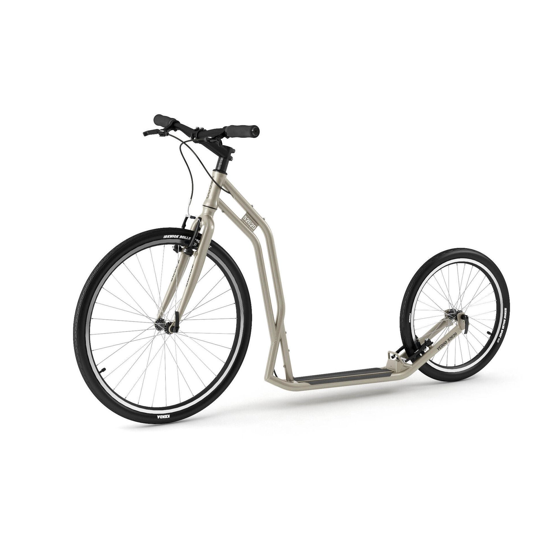 Hulajnoga Yedoo Steel  S2620  Silvergold