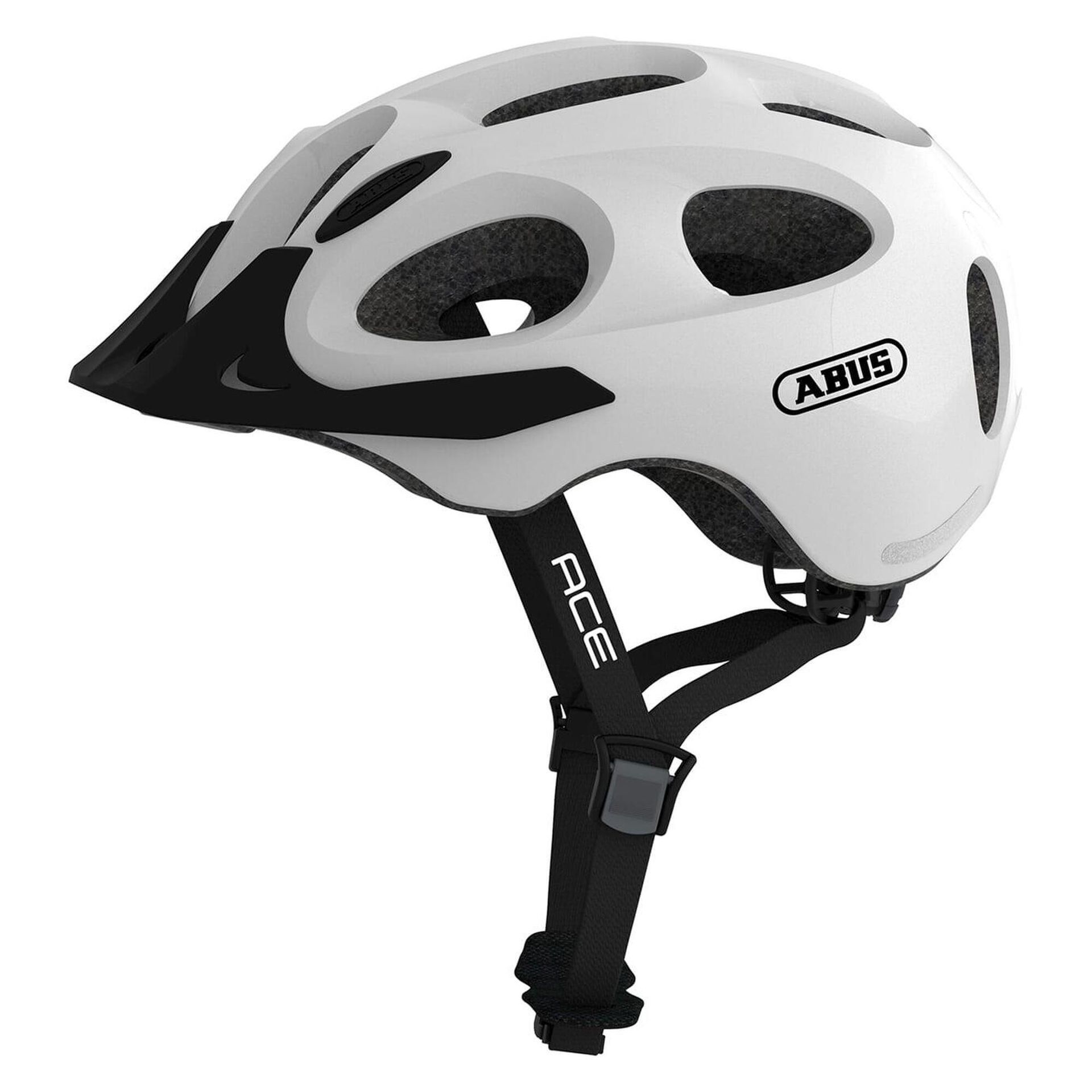 Kask Rowerowy Abus Youn-I Ace Pearl White Rozm.  48- 54 Cm