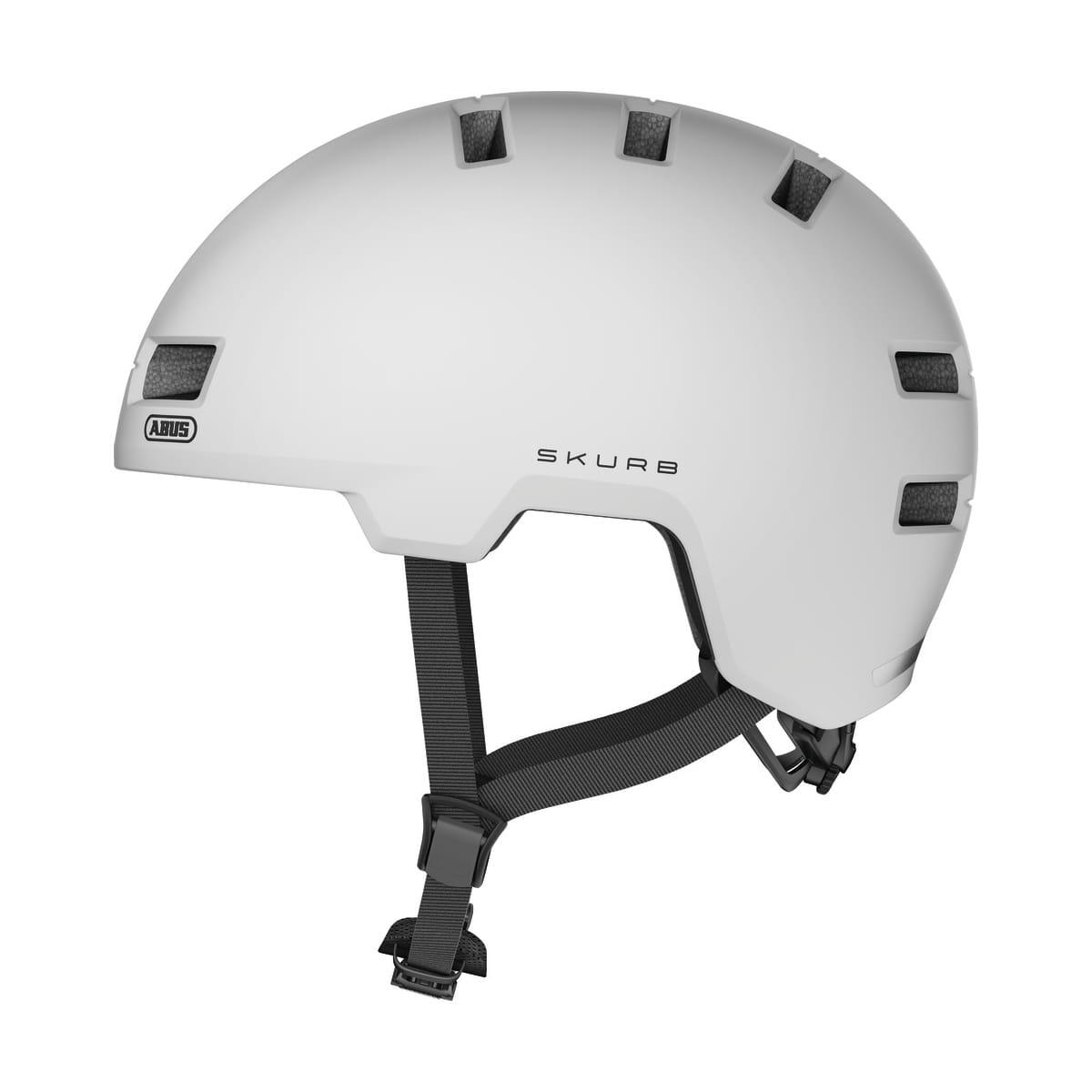 Abus Skurb Helmet, biały L | 58-61cm 2021 Kaski rowerowe 40375