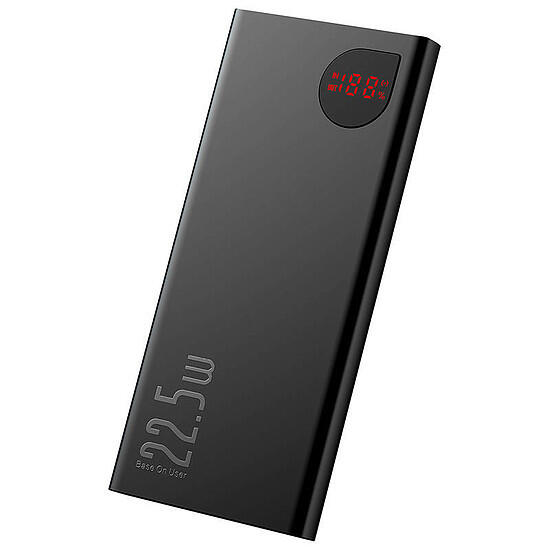 Baseus Adaman Metal 10000mAh 22.5W czarny