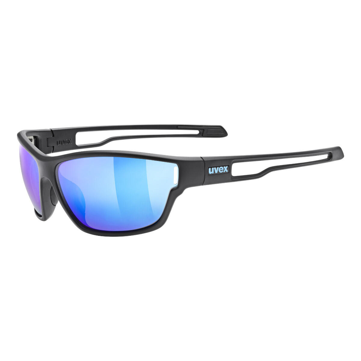 Okulary przeciwsłoneczne Uvex Sportstyle 806 Kolor: czarny/niebieski