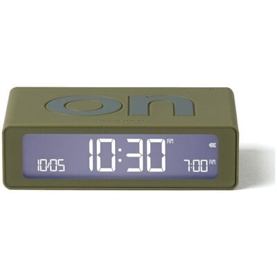 Budzik LEXON Flip Mini Khaki