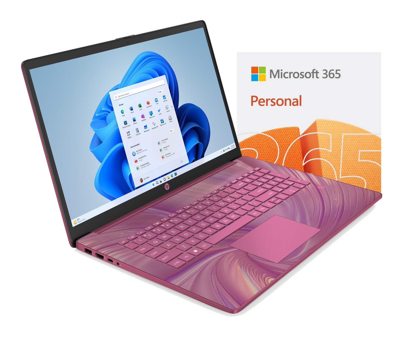 HP 17-cn3104ds / A59W2UA / Office 365 / Intel N200 / 8GB / 128GB USF / Intel UHD / HD+ / Win 11 / Fioletowy A59W2UA