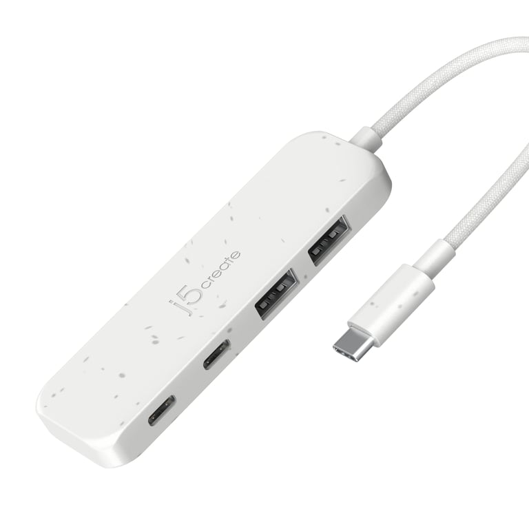 j5create JCH342EW USB 3.2 Gen 1 (3.1 Gen 1) Type-C 10000 Mbit/s Biały