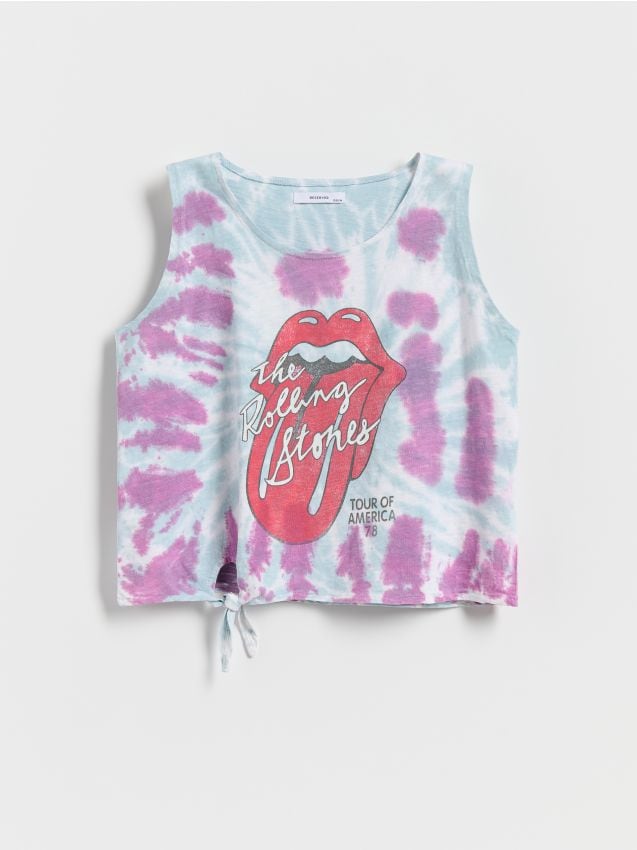 Reserved - Top ROLLING STONES - wielobarwny