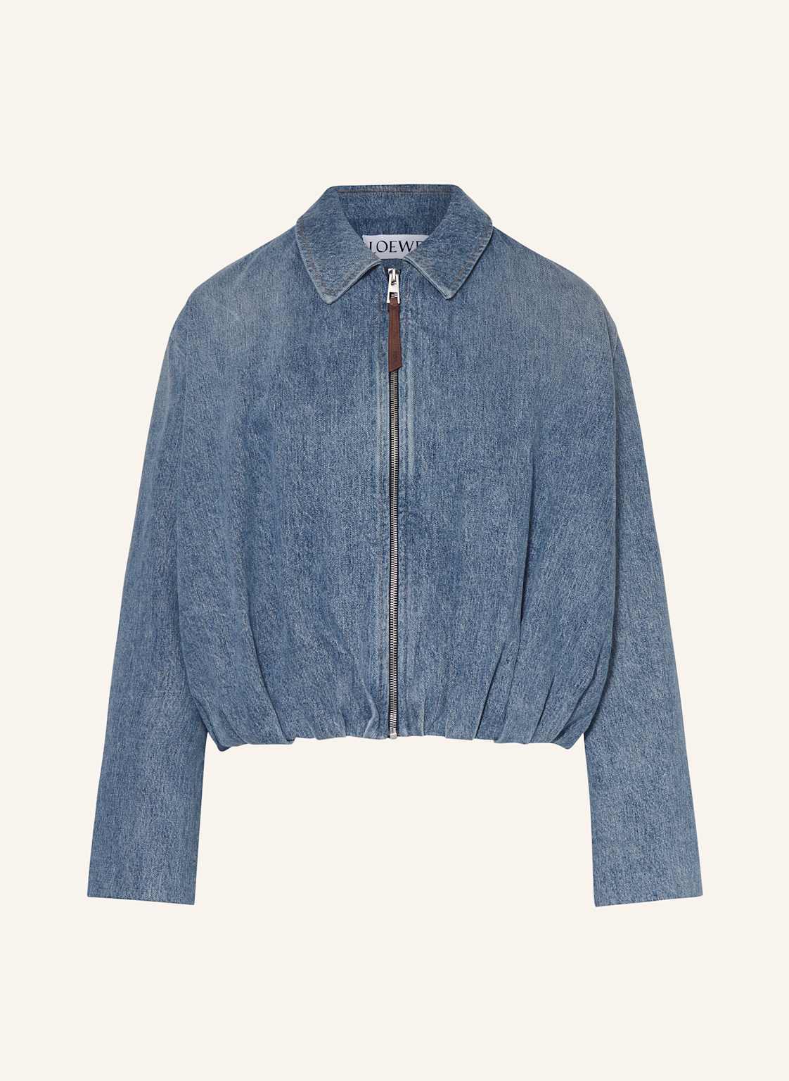 Loewe Kurtka Jeansowa blau