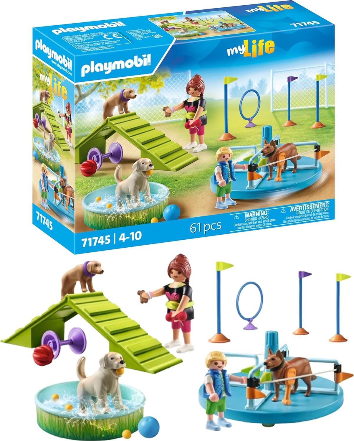 Playmobil My Life 71745 Plac Zabaw Dla Psów