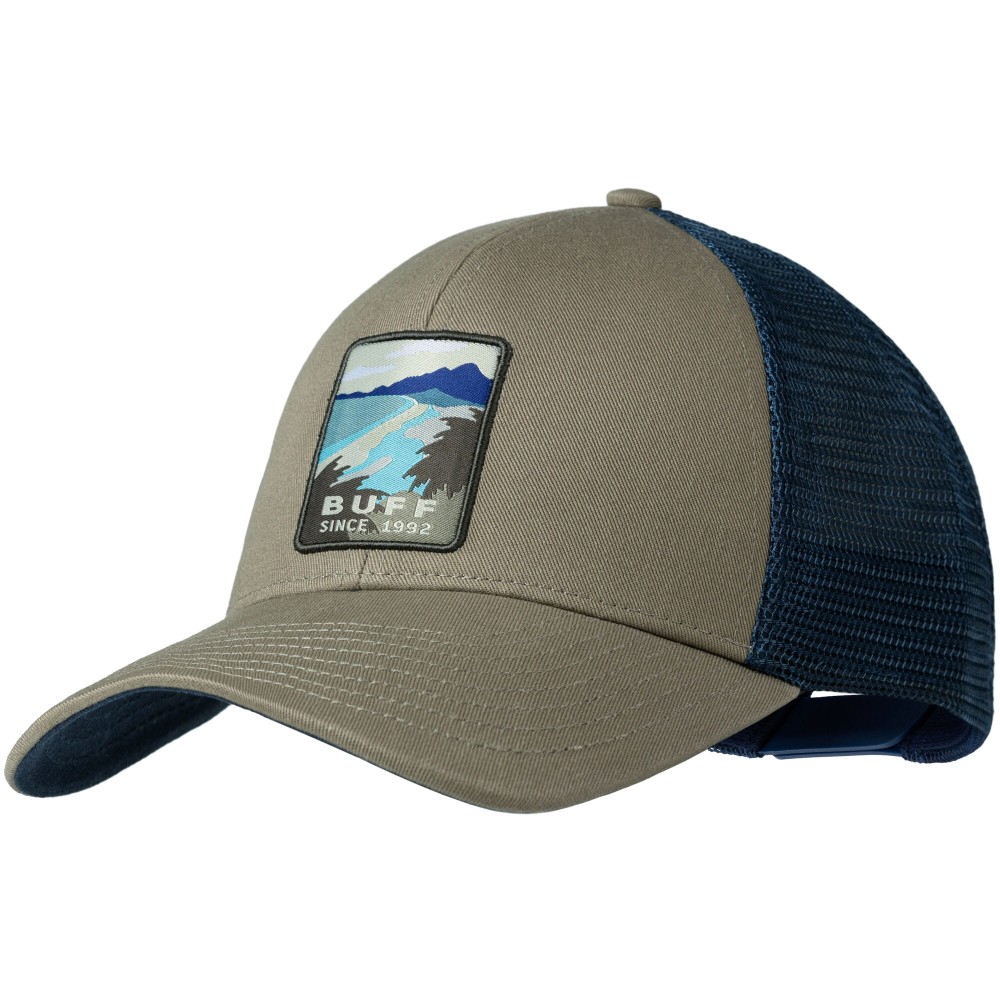 Czapka z daszkiem Buff Explore Trucker Cap Soor Tundra Khaki