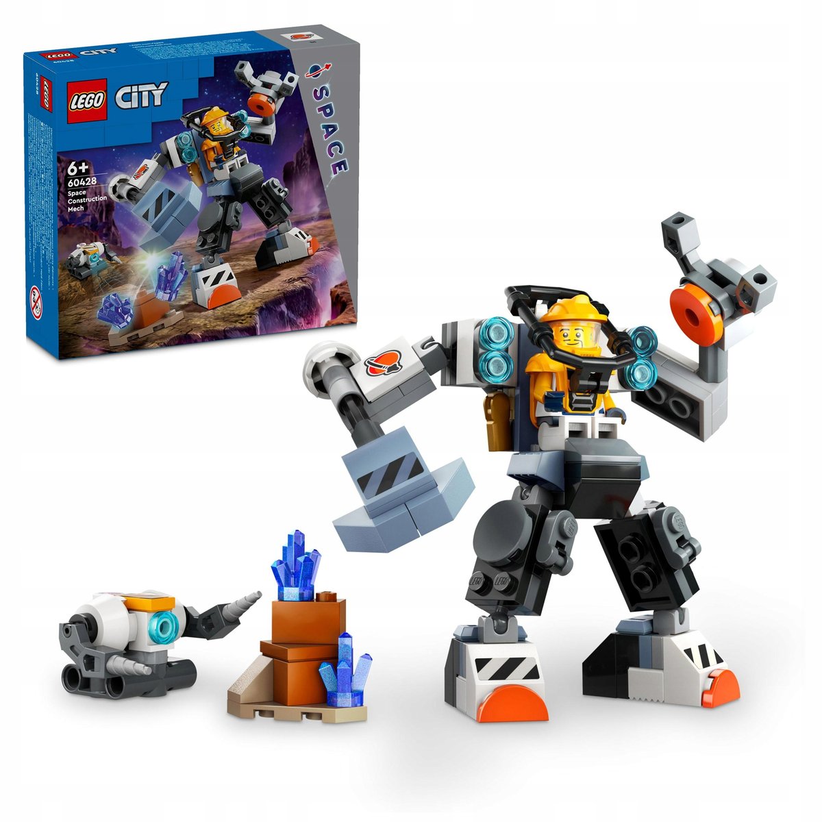 LEGO City - Kosmiczny Robot Mech Misja Kosmiczna ZESTAW LEGO PREZENT DLA CHŁOPCA DZIEWCZYNKI DZIECI
