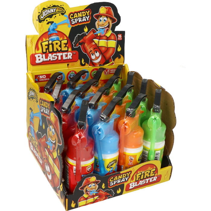 JOHNY BEE FIRE BLASTER SŁODYCZE W PŁYNIE MIX (55ML) 16SZT