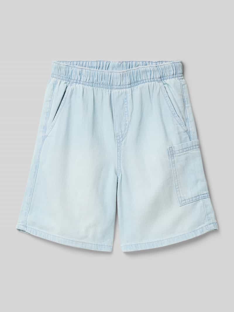 Szorty jeansowe o kroju relaxed fit z czystej bawełny