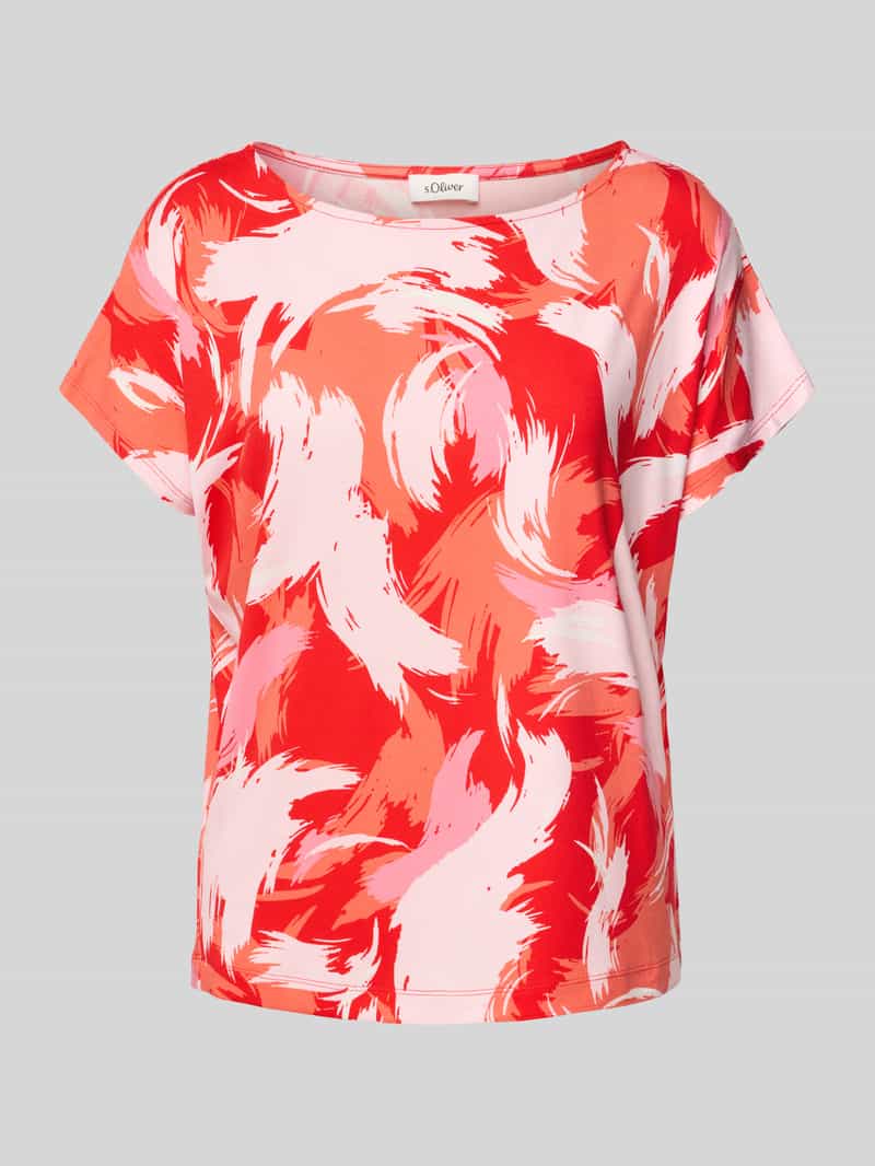 T-shirt o kroju relaxed fit z mieszanki wiskozy