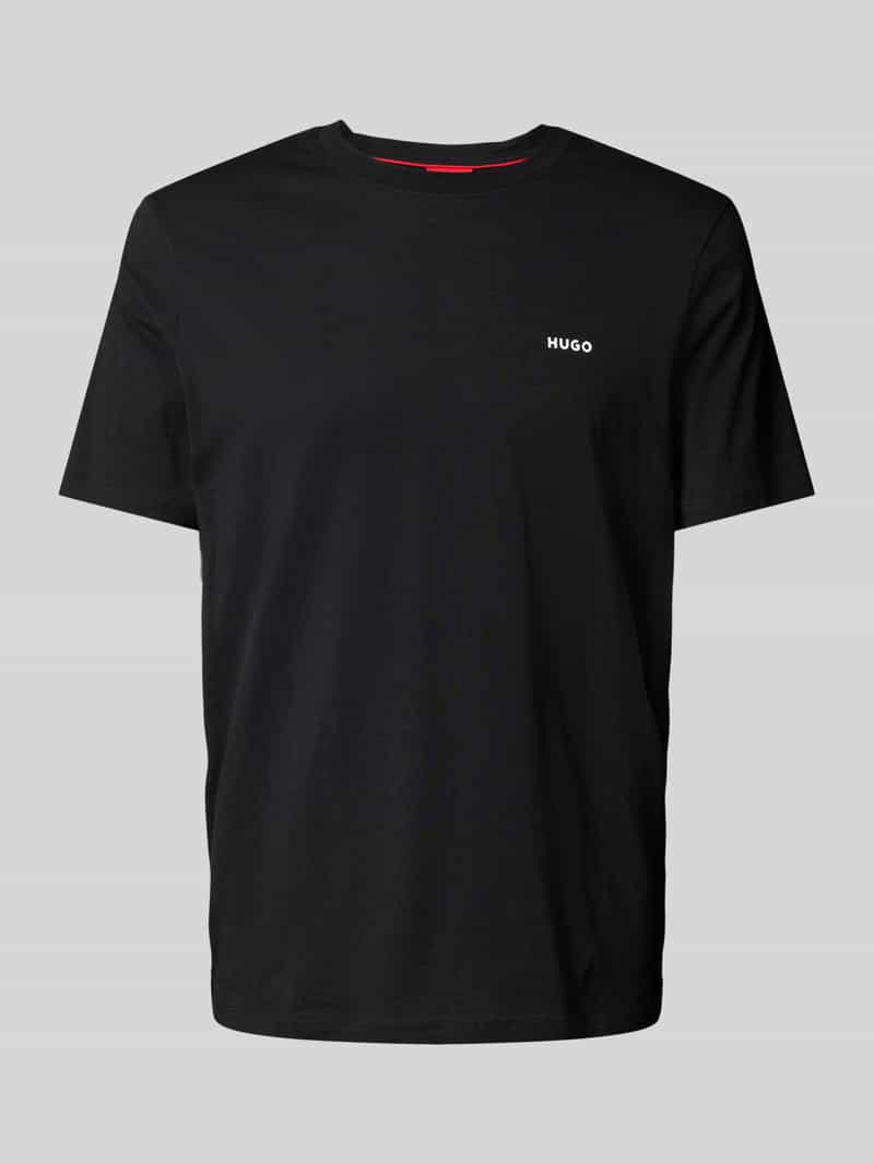 T-shirt z nadrukiem z logo model ‘Dero’