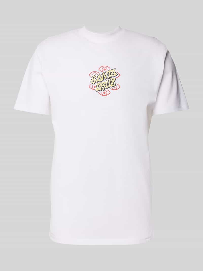 T-shirt z nadrukiem z logo