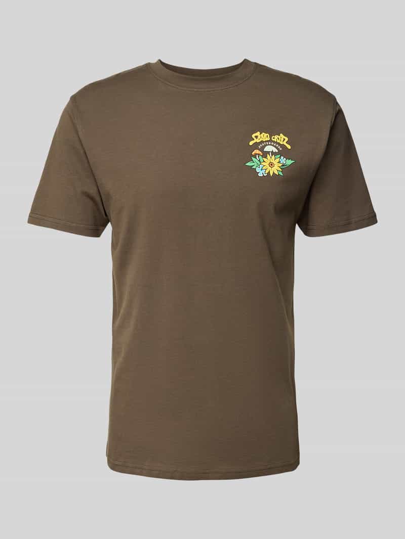 T-shirt z nadrukiem z logo model ‘WINKOWSKI’