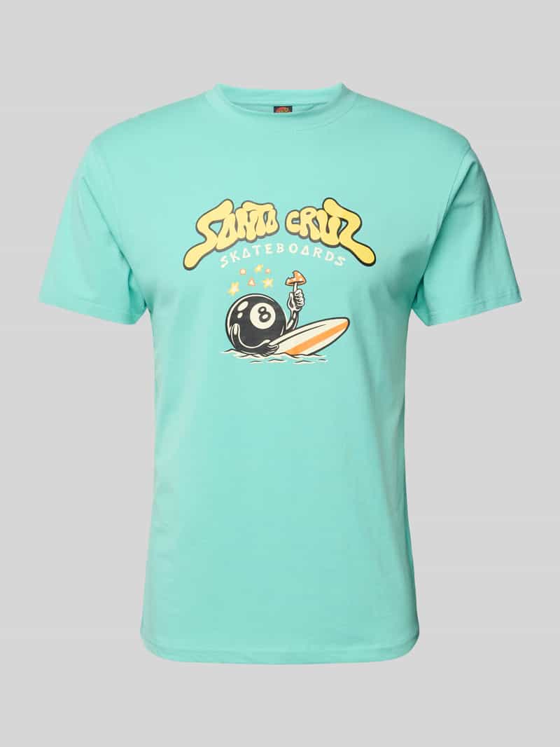 T-shirt z nadrukiem z logo model ‘WINKOWSKI’