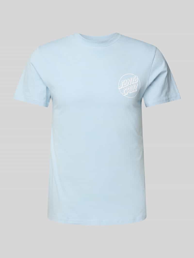 T-shirt z nadrukiem z logo