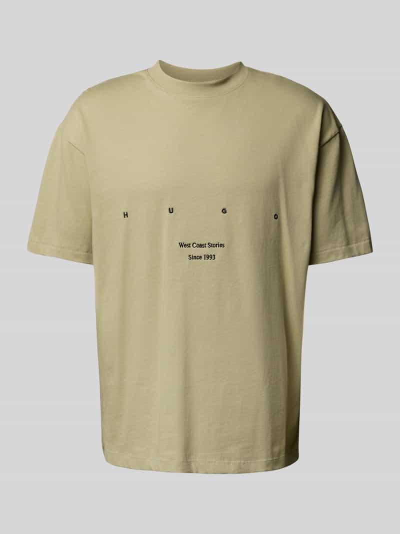 T-shirt z okrągłym dekoltem model ‘Duwrite’